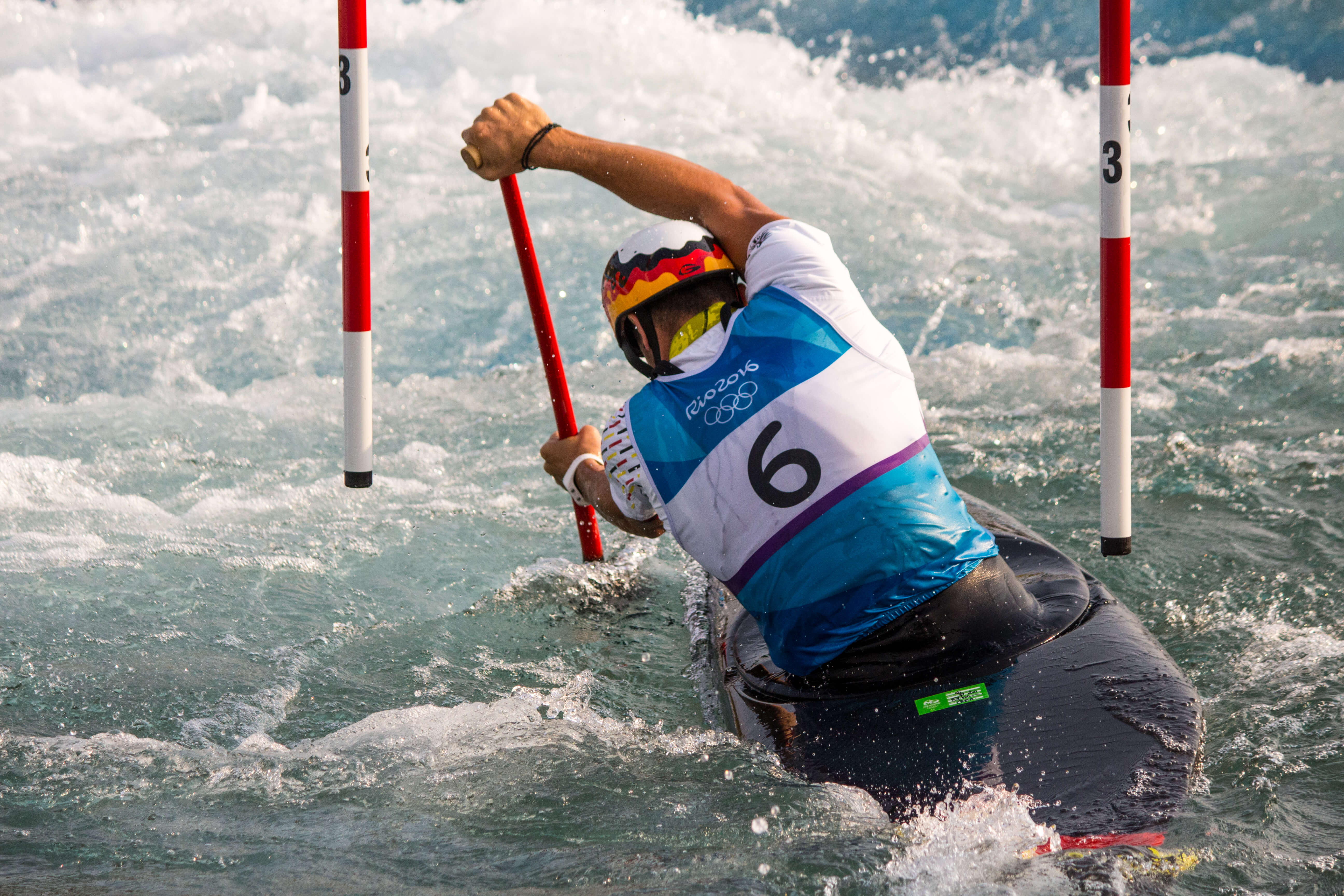 Letzter Tag beim Kanuslalom und Kostümprobe